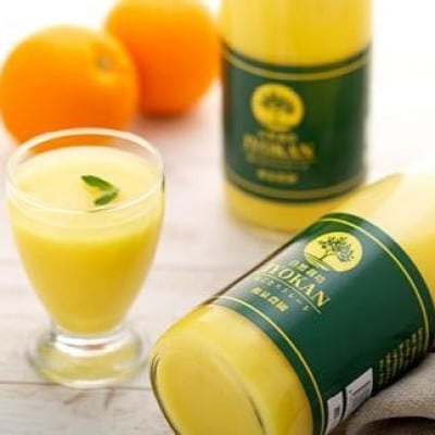 宮内伊予柑 皮ごとストレート720ml×3本(果汁100%みかんジュース)