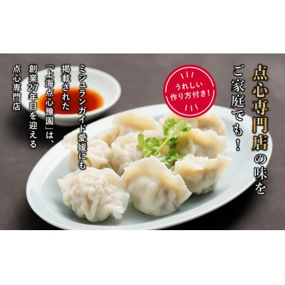 【ミシュラン愛媛2018掲載】点心専門店の手づくり水餃子30個(タレ・作り方付き)