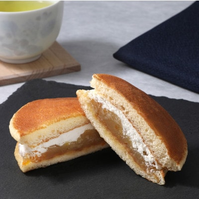 和菓子屋が作る抹茶生ロールケーキと媛の愛 生どら焼(いよかん・塩)3種詰合せ
