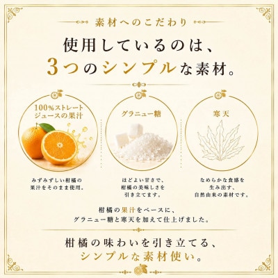 愛媛みかんゼリー ギフトセット (7種類セット) 10FACTORY