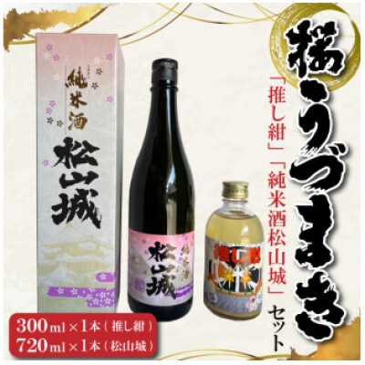 「推し柑」「純米酒松山城」セット