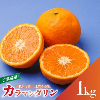 【先行予約】2027年4月中旬より発送 南津海・カラマンダリン約1kg 家庭用 訳あり