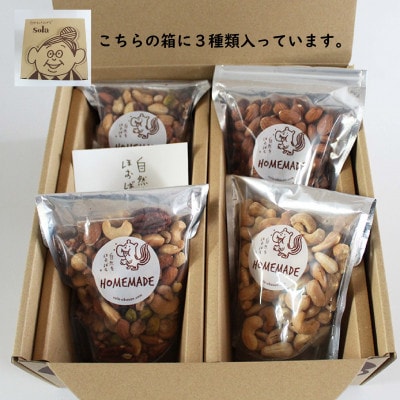 自然をほおばるsola ミックスナッツ セレクト