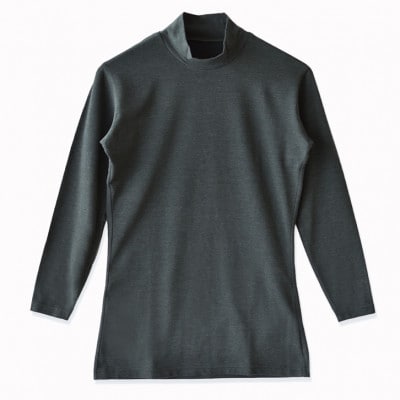 メンズ　長袖　ハイネックあったかインナー　2枚組　21FW-0007　グレー　2XLサイズ