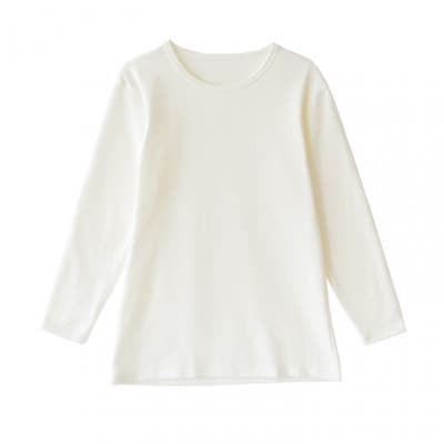 メンズ　暖か肌着　接結生地裏起毛SKWC-01　ホワイト　XLサイズ　YOSHIDA SHIRTS