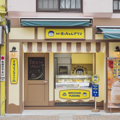 愛媛坊っちゃんプリン レトロセット(6個入り)