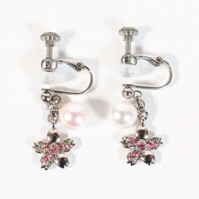 さくらひめパールイヤリング/シルバー