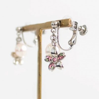 さくらひめパールイヤリング/シルバー