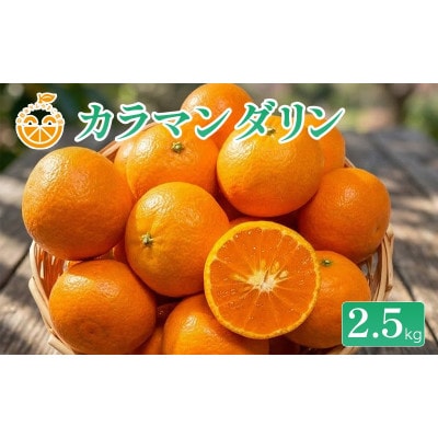 【2026年4月中旬順次発送予定】愛媛県中島産 カラマンダリン 約2.5kg 中島みかんのまこ農園