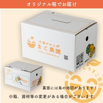 【2026年4月中旬順次発送予定】愛媛県中島産 カラマンダリン 約2.5kg 中島みかんのまこ農園