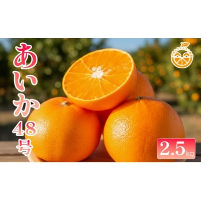 【2027年2月中旬順次発送予定】愛媛県中島産 あいか48号 2.5kg 中島みかんのまこ農園