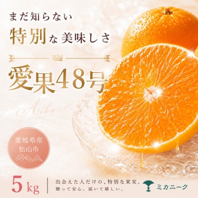 【知る人ぞ知る】幻の新品種【愛果48号(紅プリンセスと同品種)】5kg　愛媛県産
