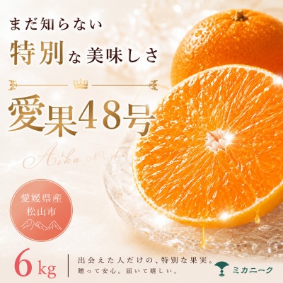 【知る人ぞ知る】幻の新品種【愛果48号(紅プリンセスと同品種)】6kg　愛媛県産
