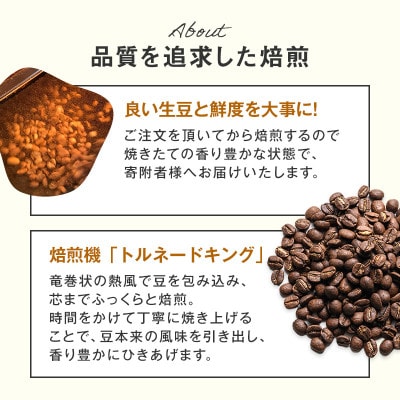 【さとふる限定】店長おすすめコーヒー1種と「まめぞう厳選NO.18」(挽)のセット