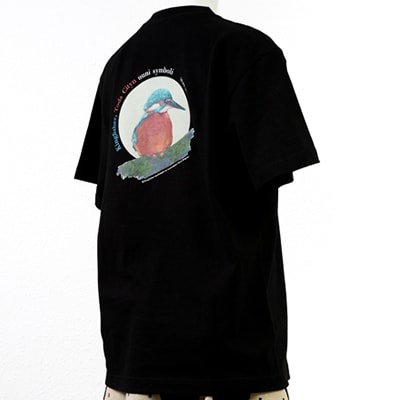 〈ふるさと納税限定デザイン〉戸田のニューシンボル!カワセミTシャツ  Lサイズ【戸田市】