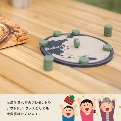 「マグネッタ」　新感覚の国産ボードゲーム(磁石コマ)
