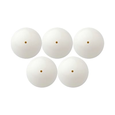 【ジャグリング】ナランハ ロシアンボール サイレントライト 70mm 白 5個セット