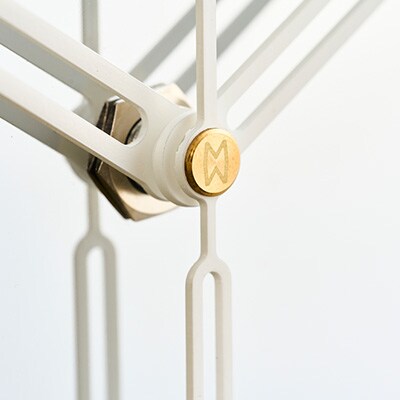 掛け時計 ひかりを楽しむ掛け時計「銀河」　鏡面仕上げのアートクロック