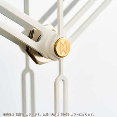 掛け時計 ひかりを楽しむ掛け時計260「夜空」 経年変化を楽しむ金属アートクロック