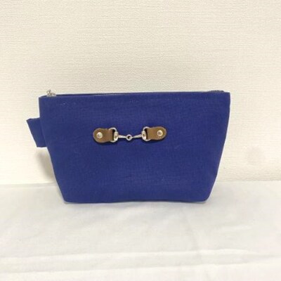舟形ポーチ NAVY【3801701】