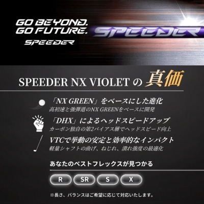 SPEEDER NX VIOLET FUJIKURA ドライバー用シャフト by015-aa