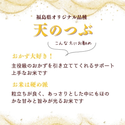 【先行予約】天のつぶ 白米 5kg 有機的栽培 令和7年産 | 無農薬 農薬化学肥料不使用 