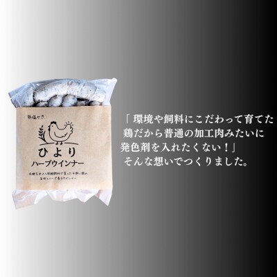 無塩せき ひよりハーブウインナー 750g (150g×5袋) | 着色料不使用 みさき未来