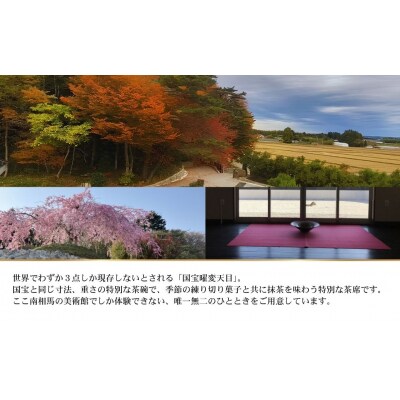 曜変天目 枯山水美術館 ご入館ペアチケット (抹茶・和菓子付) ag002-aa