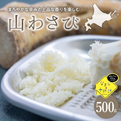 北海道十勝芽室町 なまら十勝野の山わさび500g me001-002c