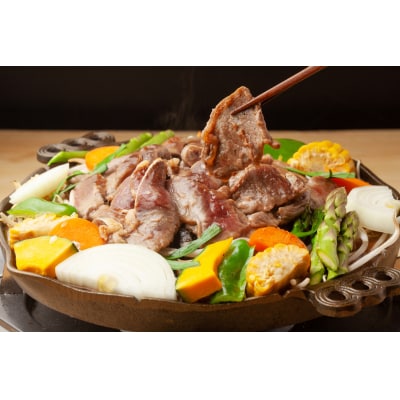 北海道十勝芽室町 味付きラム・ジンギスカン 450g×2袋 me052-001c