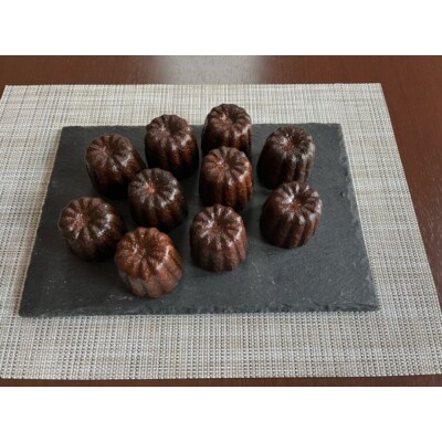 北海道十勝芽室町 バスク風チーズケーキ&カヌレ 〈レストランHiroオリジナル〉me026-034c