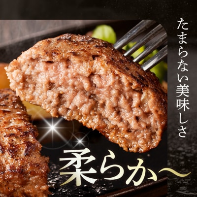 北海道十勝芽室町 未来めむろうし100%ハンバーグ　300g×4パック me067-002c
