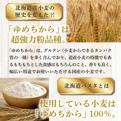 【全4回定期便】北海道産小麦 北海道パスタ 270g × 20袋　me000-025-k4c