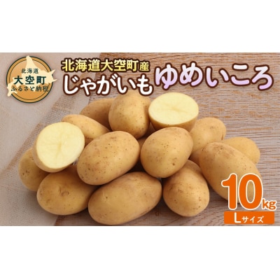 【先行予約】じゃがいも(ゆめいころ) Lサイズ 10kg 大空町産(2026年10月以降順次発送)