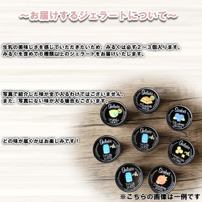 北海道産 生乳 ジェラート アイス 8個 ジェラートセット