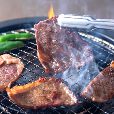 北海道産 黒毛和牛 みついし牛 味付け焼肉500g&みついし牛とホエー豚のハンバーグ3個 計800g