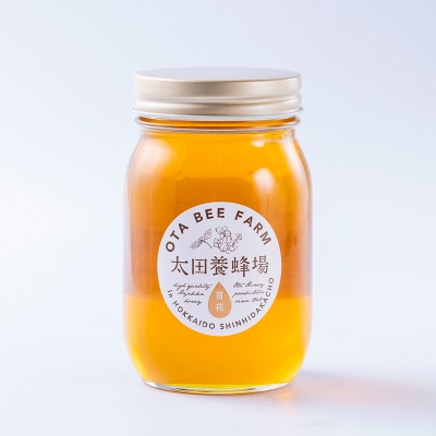 北海道産天然はちみつ 百花蜜600g