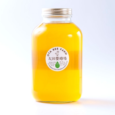 北海道産天然はちみつ ホワイトクローバー蜜2.4kg