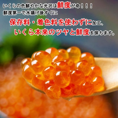 北海道産網元特製いくら醤油漬け 計200g