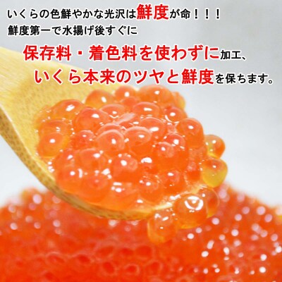 北海道産網元特製塩いくら300g