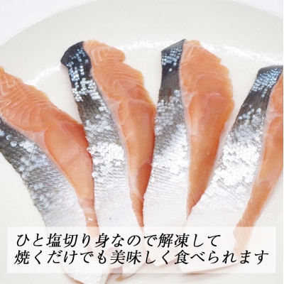 <数量限定>北海道産サクラマス ひと塩姿切り身まるごと1尾 2kg～3kg