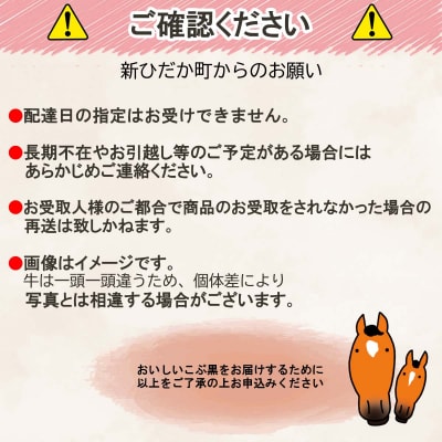 ＜定期便6回＞ 北海道産黒毛和牛 こぶ黒赤身切り落とし 計1kg(全6kg)  
