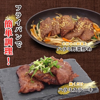 訳あり 牛ハラミ 日高昆布使用特製タレ漬け  2.0kg(400g×5パック) 