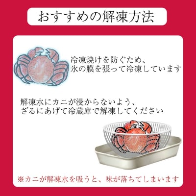 北海道産浜ゆで毛ガニ 450g ～ 500g×2尾