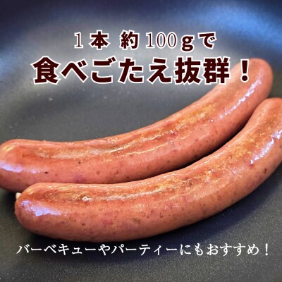 北海道産黒毛和牛100% こぶ黒BIGフランクフルト 4本入り