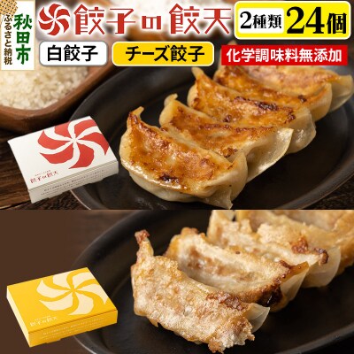 【至福の白餃子・3種のチーズ餃子24個詰合せ】餃子の餃天|15_ggt-042401
