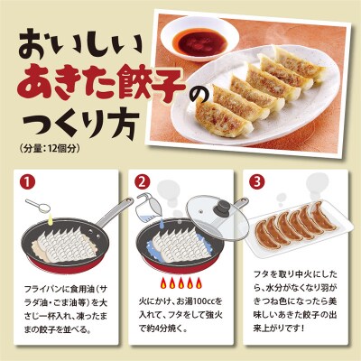 餃子 あきた餃子(40個) 比内地鶏 いぶりがっこ 入り 無限堂 惣菜|15_mgd-014001