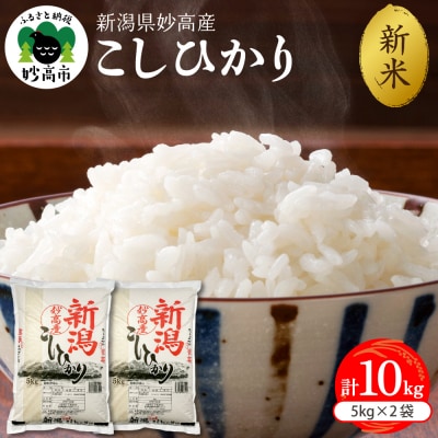 【2025年12月下旬発送】令和7年産 新潟県妙高産コシヒカリ10kg