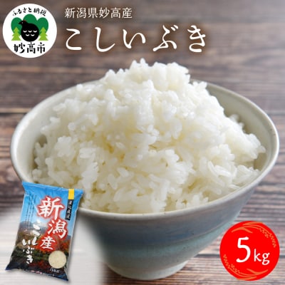 令和6年産　新潟県妙高産こしいぶき5kg