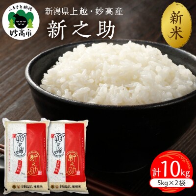 超人気新品 令和7年産 2025年11月中旬発送 新潟県上越妙高産 10kg 新之助 U.S., Millet And Flour